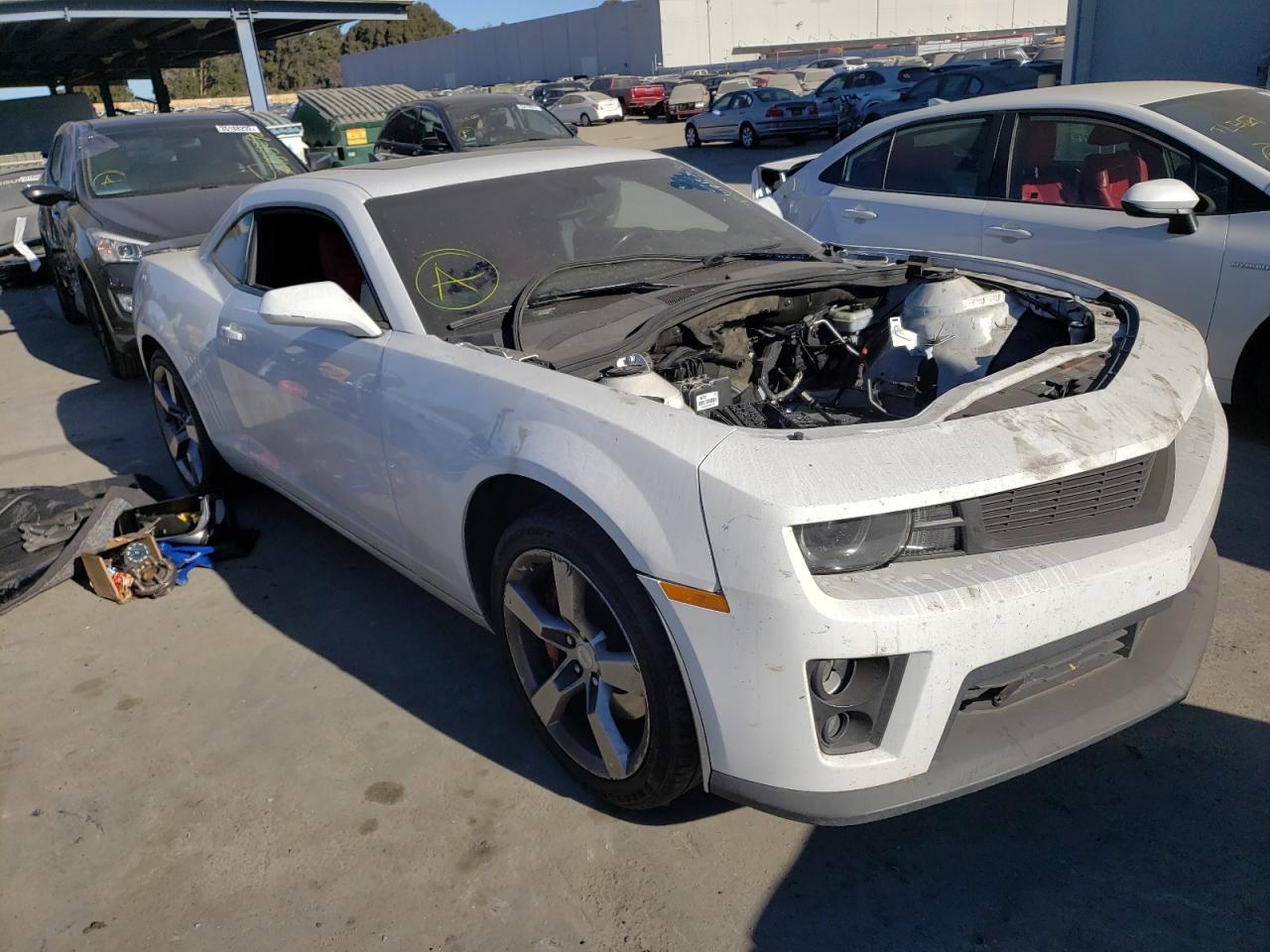 CHEVROLET CAMARO 2SS 2011 with VIN 2G1FK1EJ7B9128412 - Photo from auction