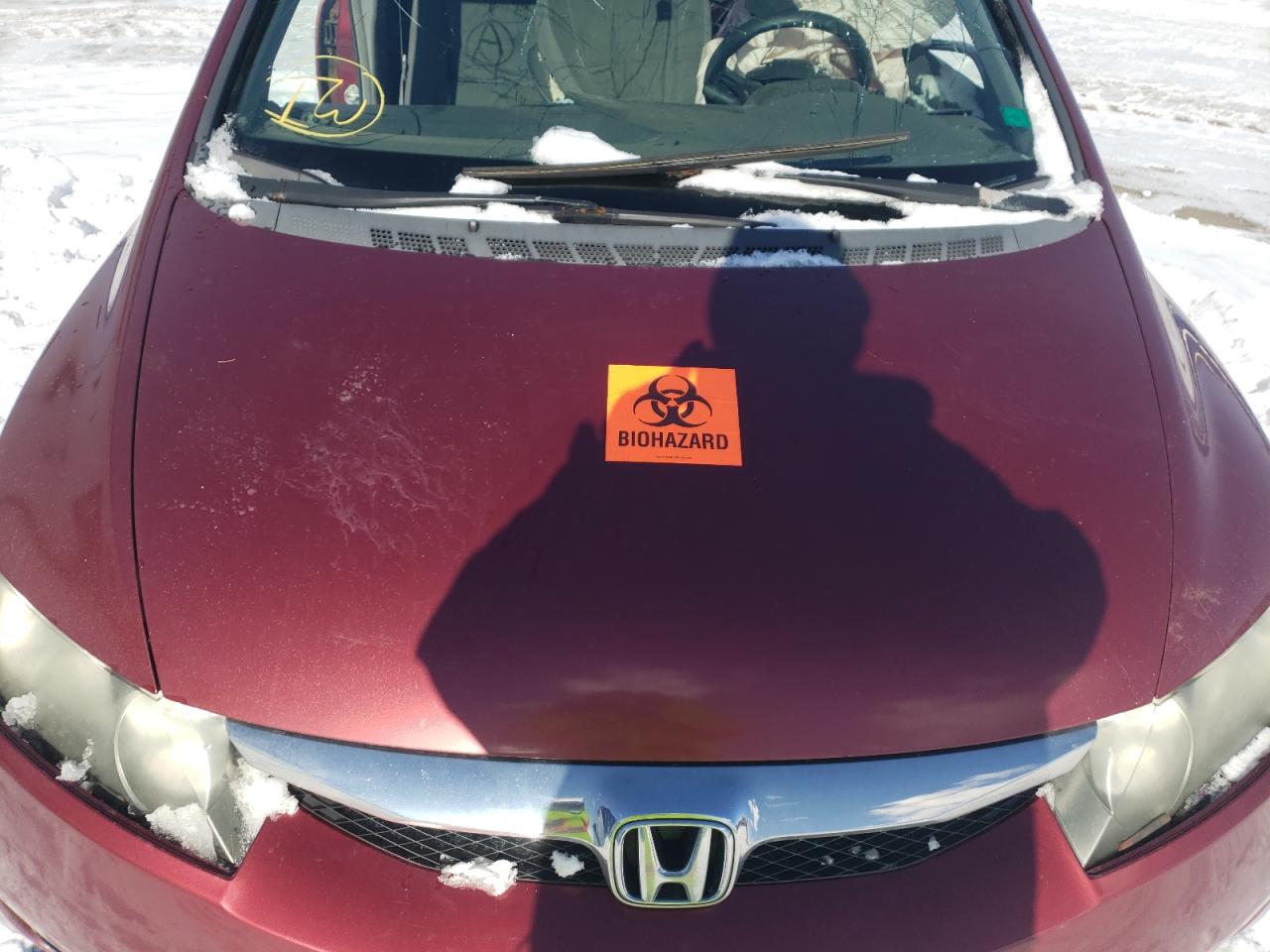 Photo 7 from auction – 2009 HONDA CIVIC DX with VIN 2HGFA15239H005226