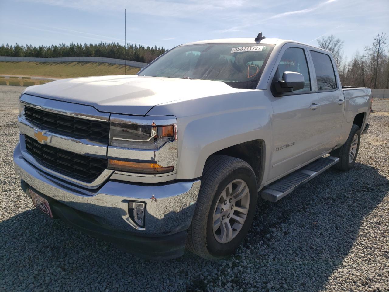 Photo 2 from auction – 2018 CHEVROLET SILVERADO with VIN 3GCPCREH1JG127040