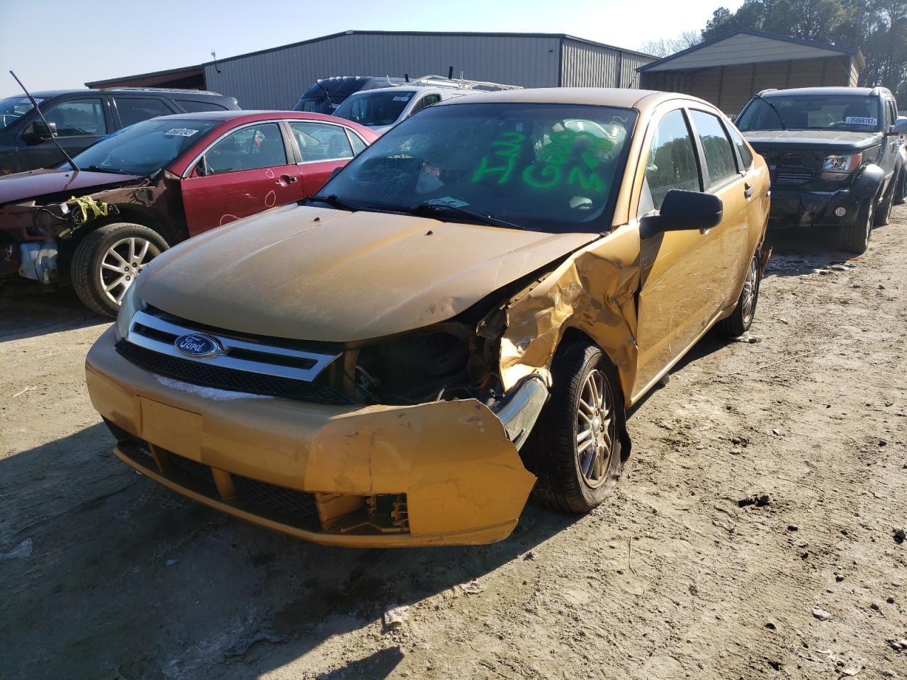 Photo 2 from auction – 2009 FORD FOCUS with VIN 1FAHP35N69W128991
