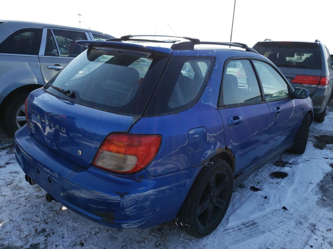 Photo 4 from auction – 2002 SUBARU IMPREZA WR with VIN JF1GG29602G819927