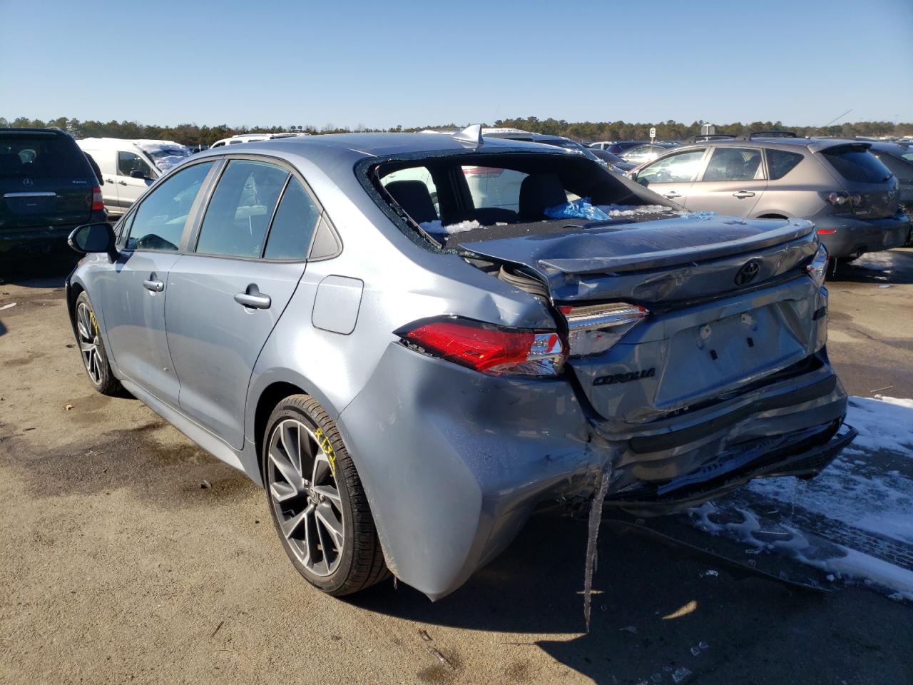Photo 3 from auction – 2020 TOYOTA COROLLA SE with VIN 5YFS4RCE6LP039596