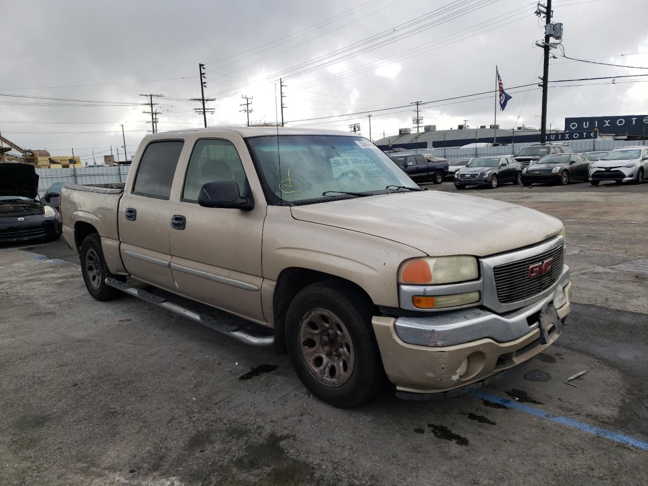 GMC NEW SIERRA 2005 with VIN 2GTEC13T751345255 - Photo from auction