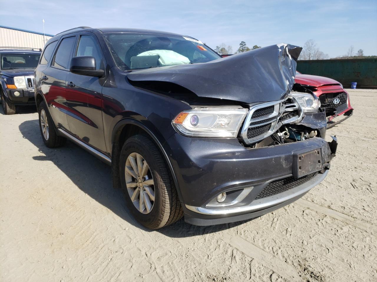 DODGE DURANGO SX 2014 with VIN 1C4RDJAGXEC477442 - Photo from auction