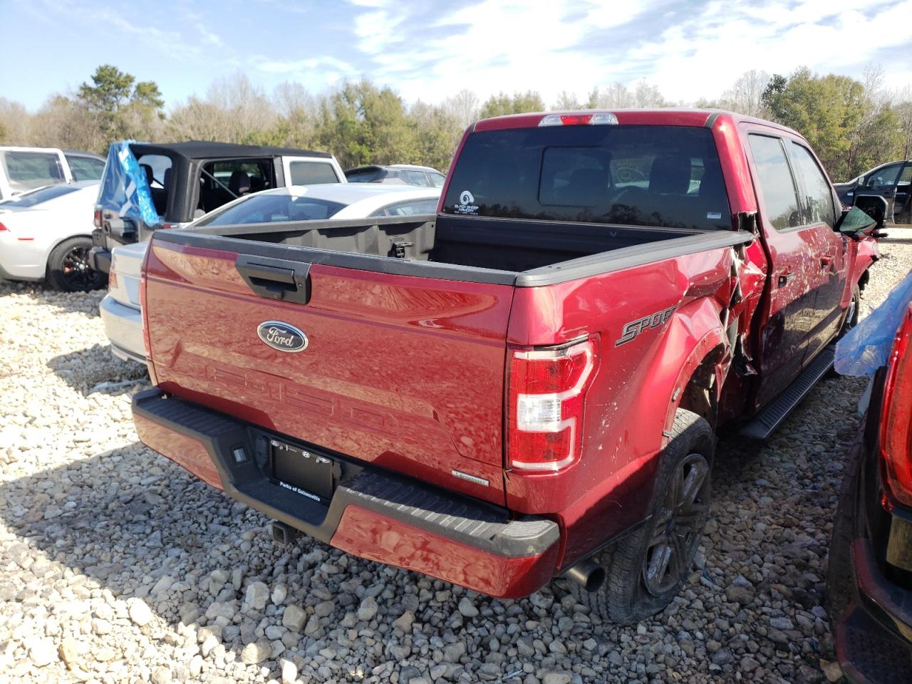 Photo 4 from auction – 2019 FORD F150 SUPER with VIN 1FTEW1E49KFC53498