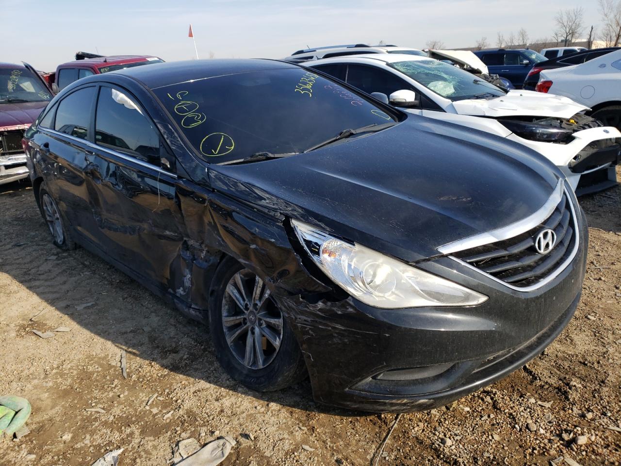 HYUNDAI SONATA GLS 2011 with VIN 5NPEB4AC3BH229794 - Photo from auction