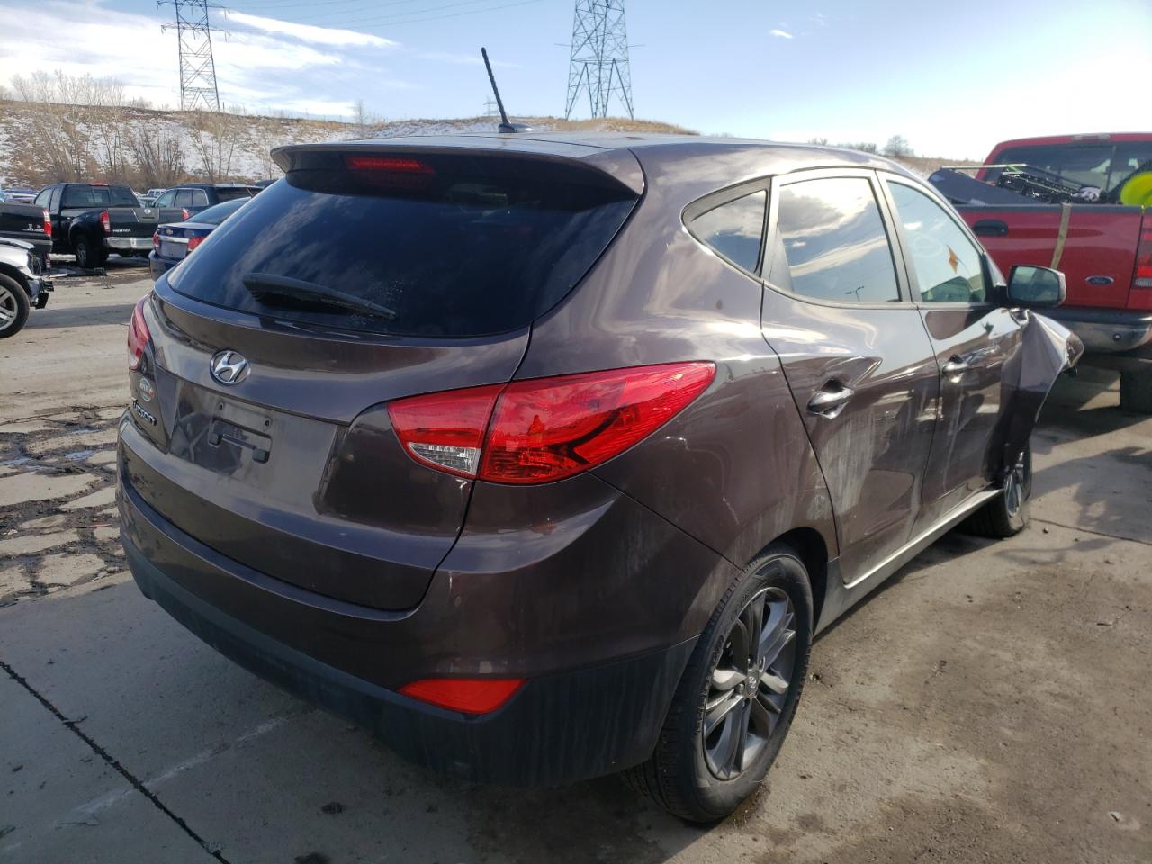 Photo 4 from auction – 2014 HYUNDAI TUCSON GLS with VIN KM8JT3AF5EU950690