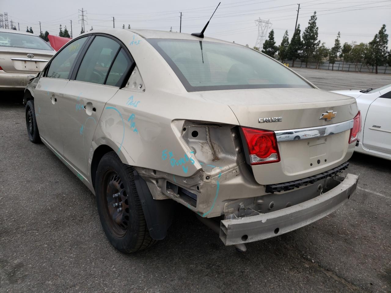 Photo 3 from auction – 2012 CHEVROLET CRUZE LS with VIN 1G1PC5SH0C7233418