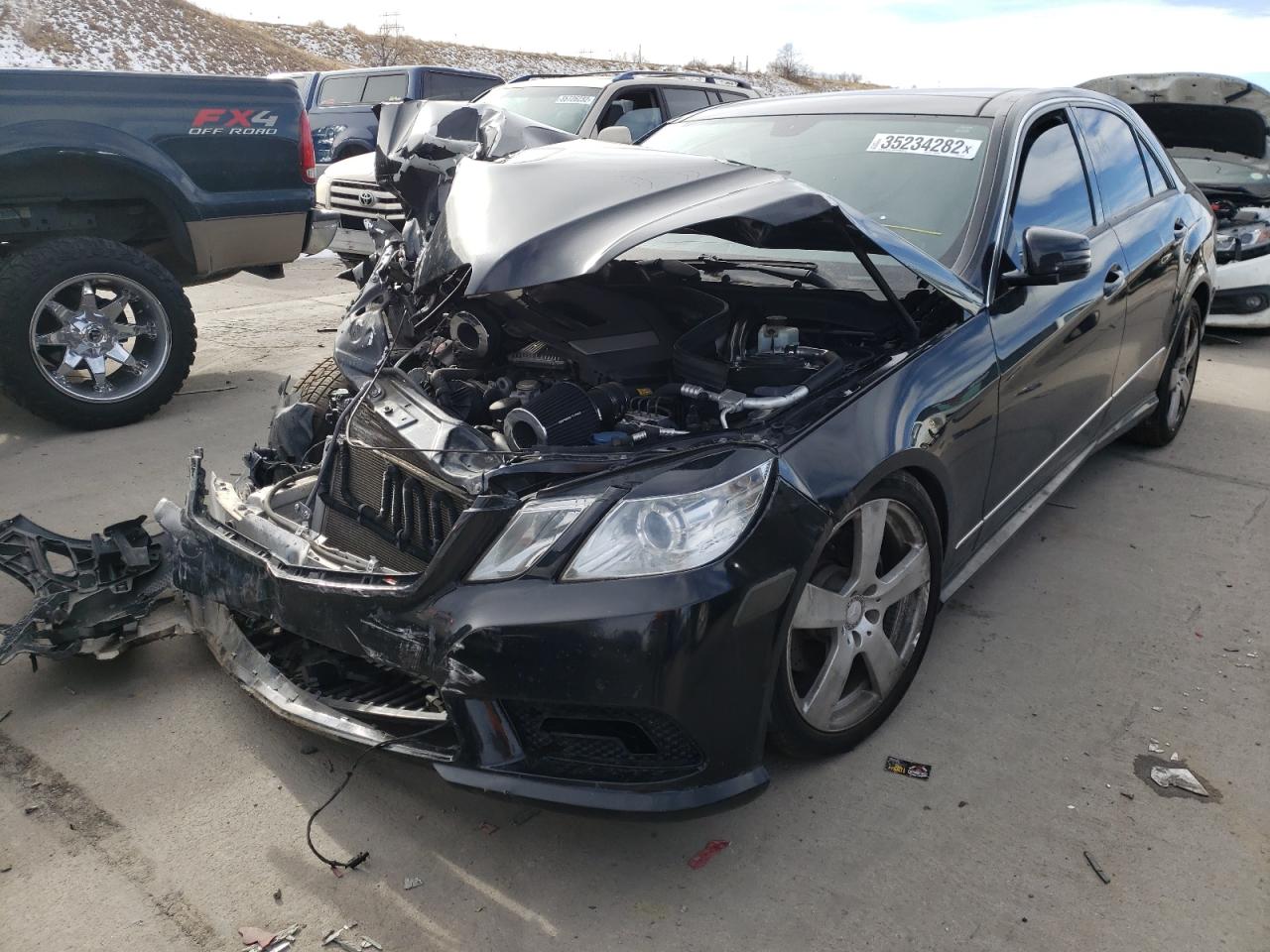 Photo 2 from auction – 2011 MERCEDES-BENZ E 350 4MAT with VIN WDDHF8HB9BA280283