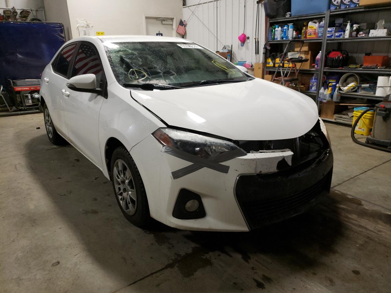 TOYOTA COROLLA L 2016 with VIN 2T1BURHE7GC585290 - Photo from auction