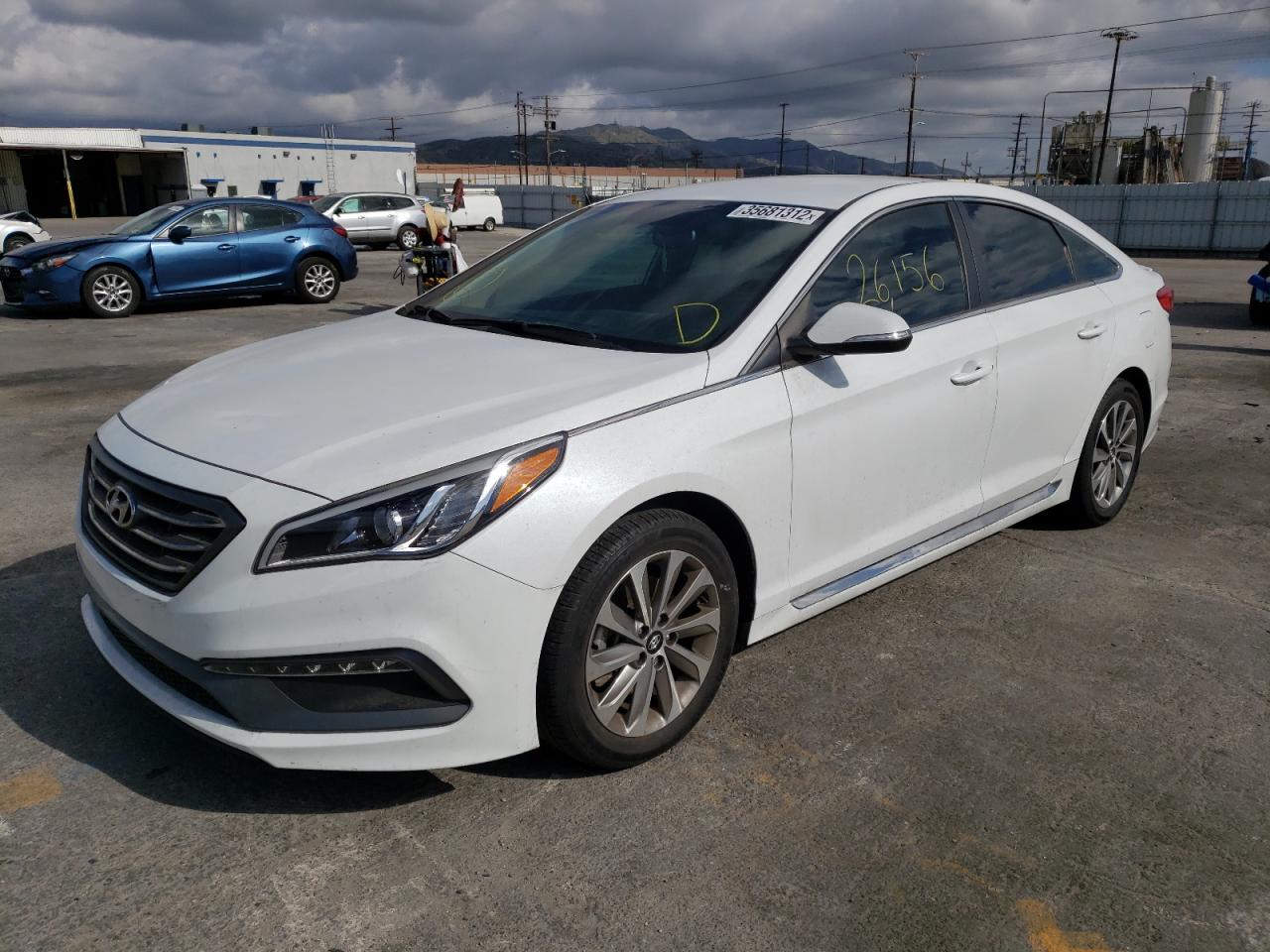 Photo 2 from auction – 2017 HYUNDAI SONATA SPO with VIN 5NPE34AF2HH500540