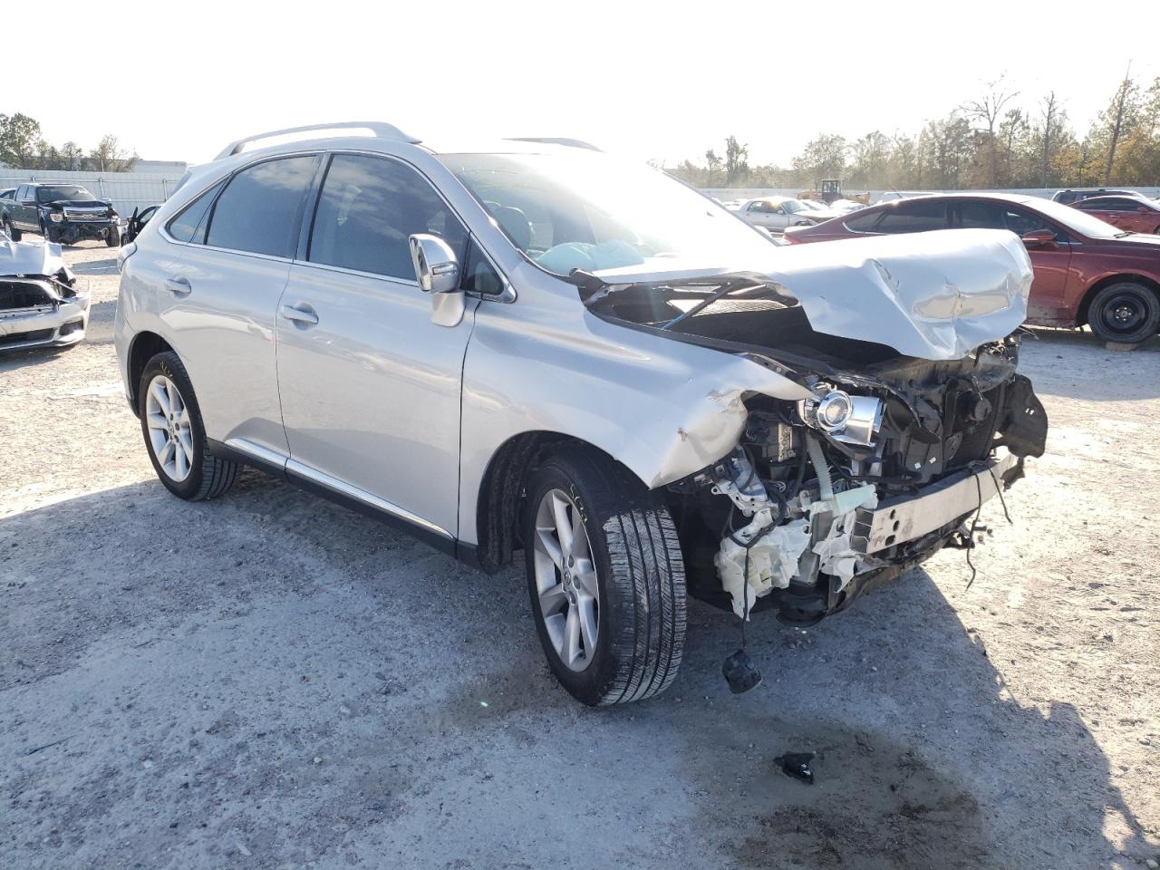 LEXUS RX 350 2010 with VIN 2T2ZK1BA2AC010478 - Photo from auction