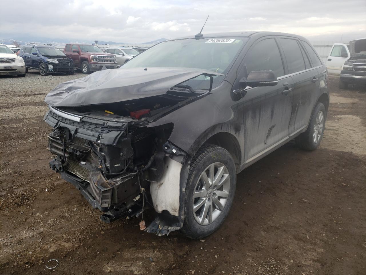 Photo 2 from auction – 2014 FORD EDGE LIMIT with VIN 2FMDK4KC2EBB66550