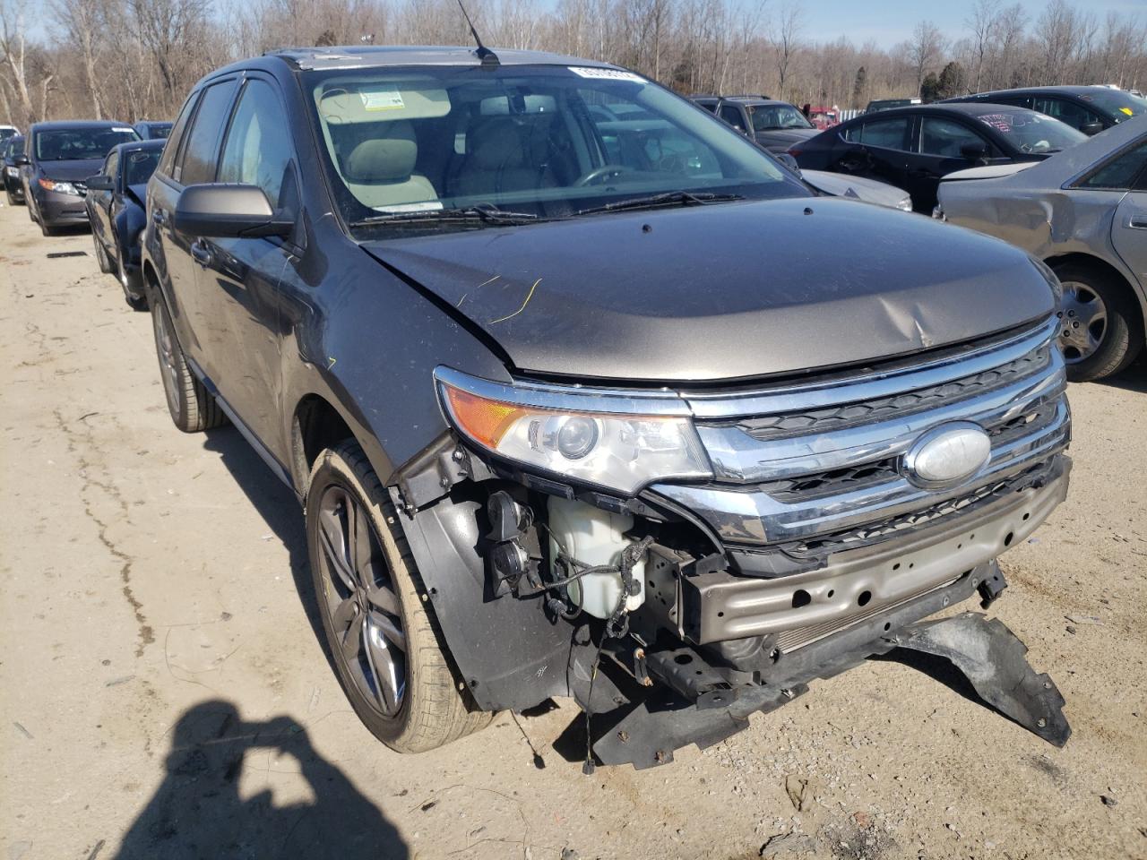 FORD EDGE SEL 2013 with VIN 2FMDK3JC8DBB56289 - Photo from auction