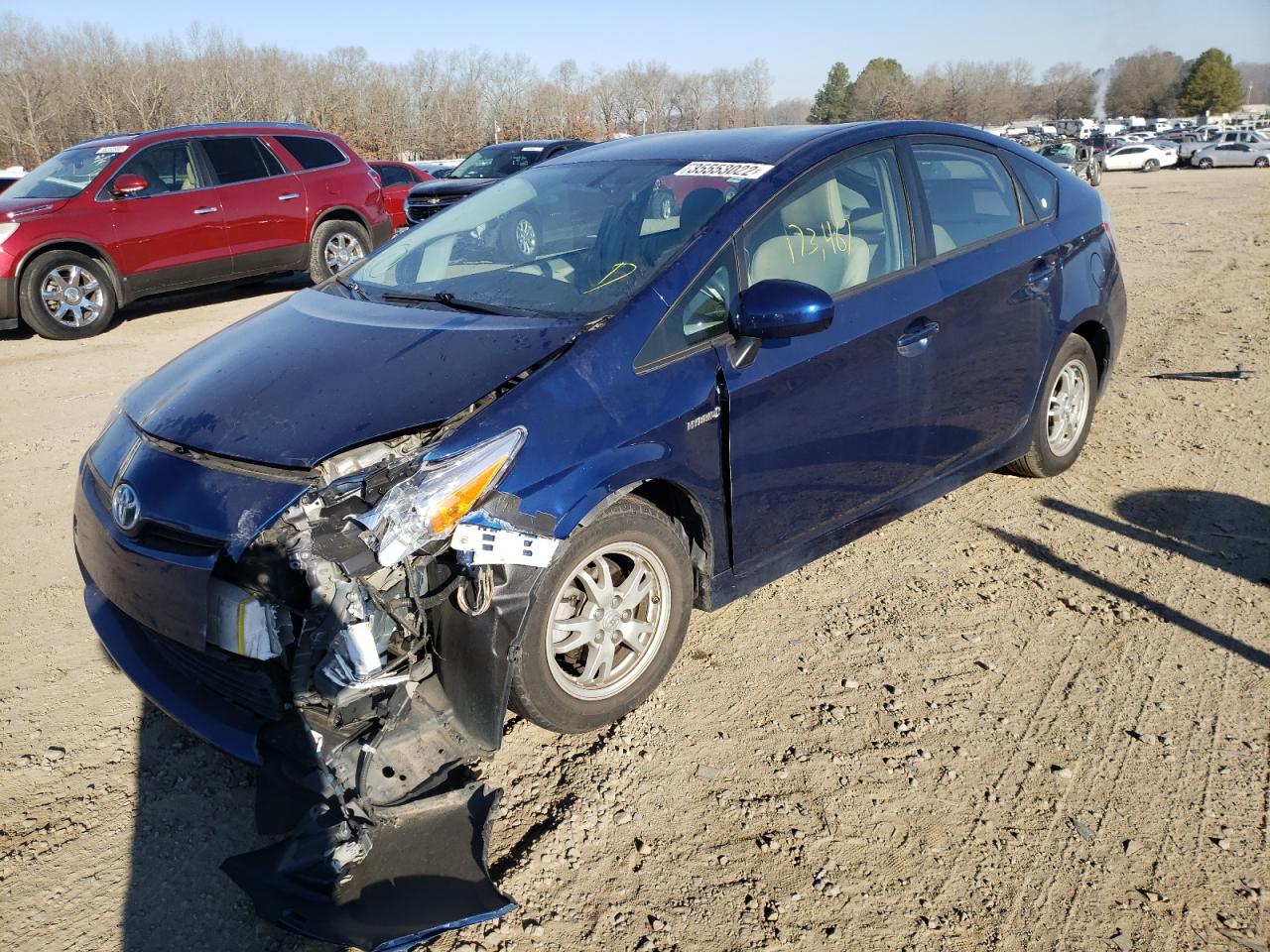 Photo 2 from auction – 2011 TOYOTA PRIUS with VIN JTDKN3DU8B1478124
