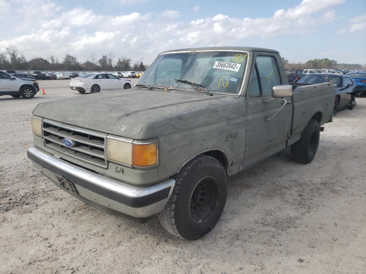 Photo 2 from auction – 1991 FORD F150 with VIN 1FTDF15HXMLA37081
