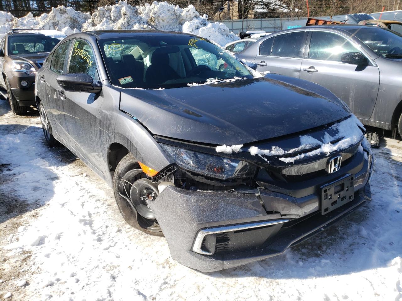 Photo 1 from auction – 2019 HONDA CIVIC LX with VIN 2HGFC2F68KH584916