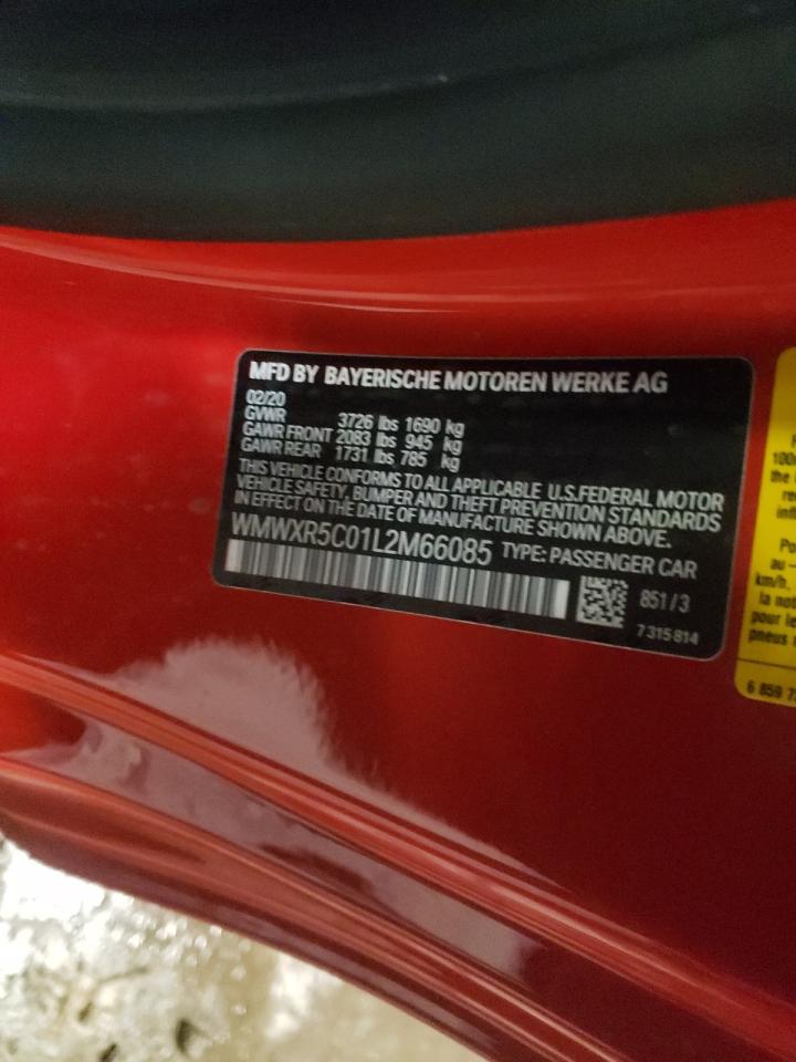 Photo 10 from auction – 2020 MINI COOPER S with VIN WMWXR5C01L2M66085
