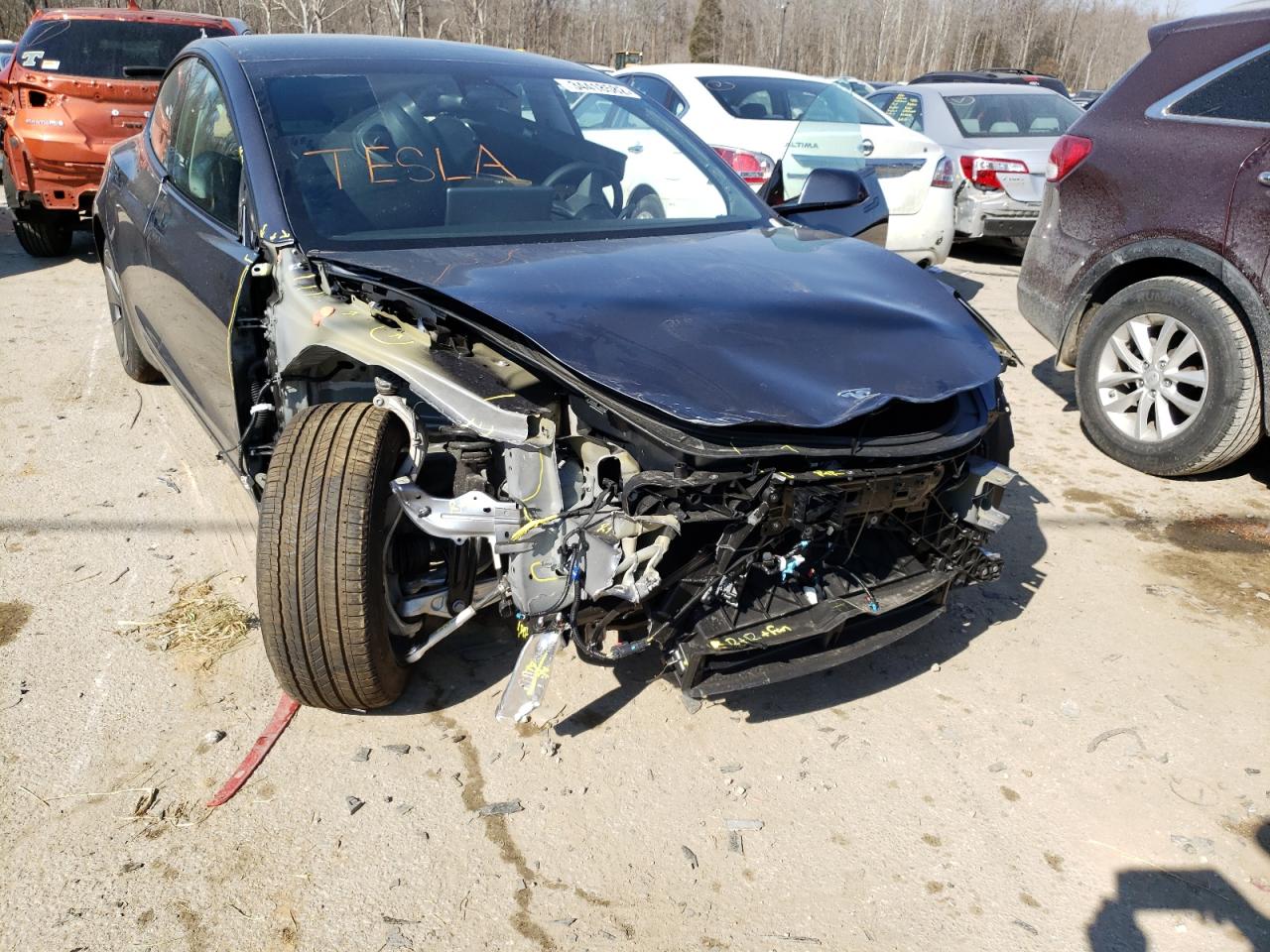 Photo 9 from auction – 2021 TESLA MODEL 3 with VIN 5YJ3E1EB4MF059459