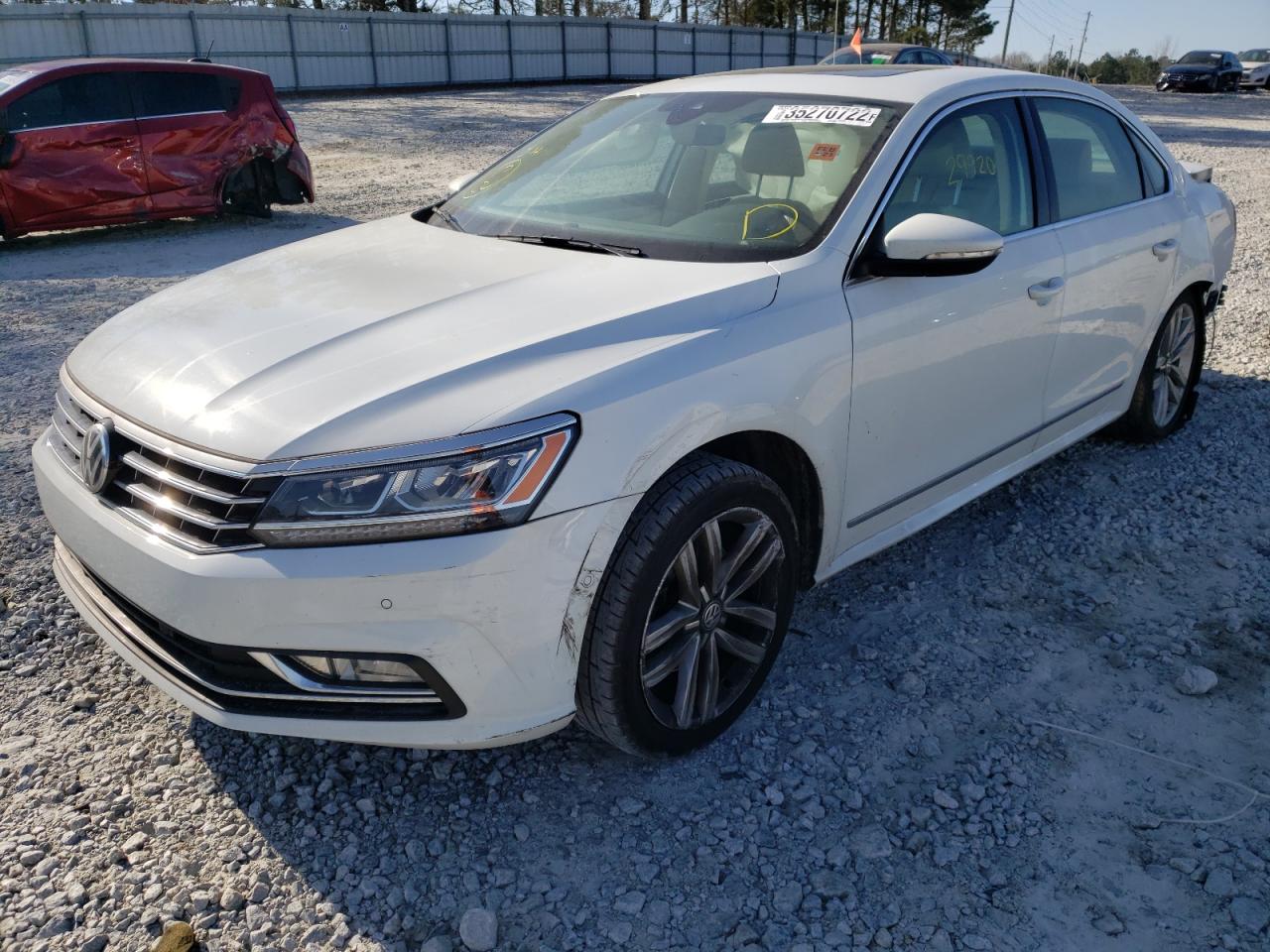 Photo 2 from auction – 2017 VOLKSWAGEN PASSAT SEL with VIN 1VWCT7A34HC059890