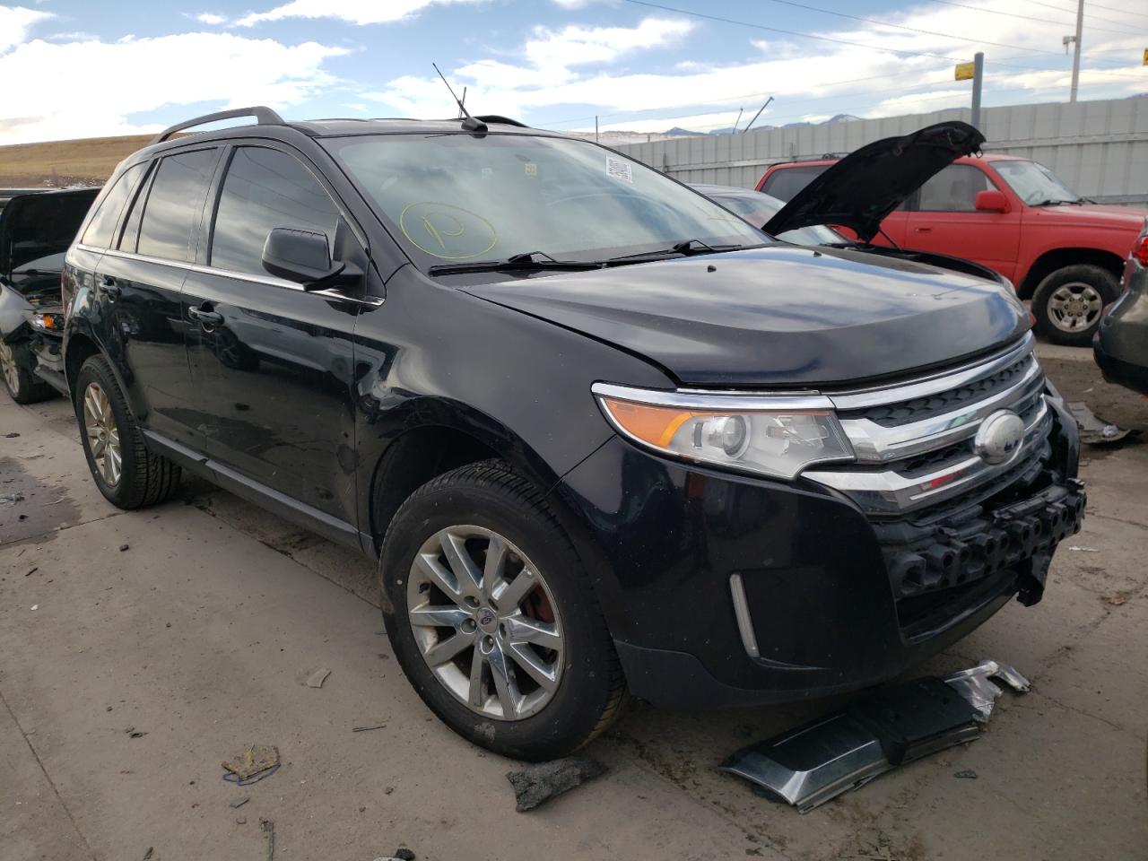 FORD EDGE LIMIT 2013 with VIN 2FMDK4KC6DBA59886 - Photo from auction