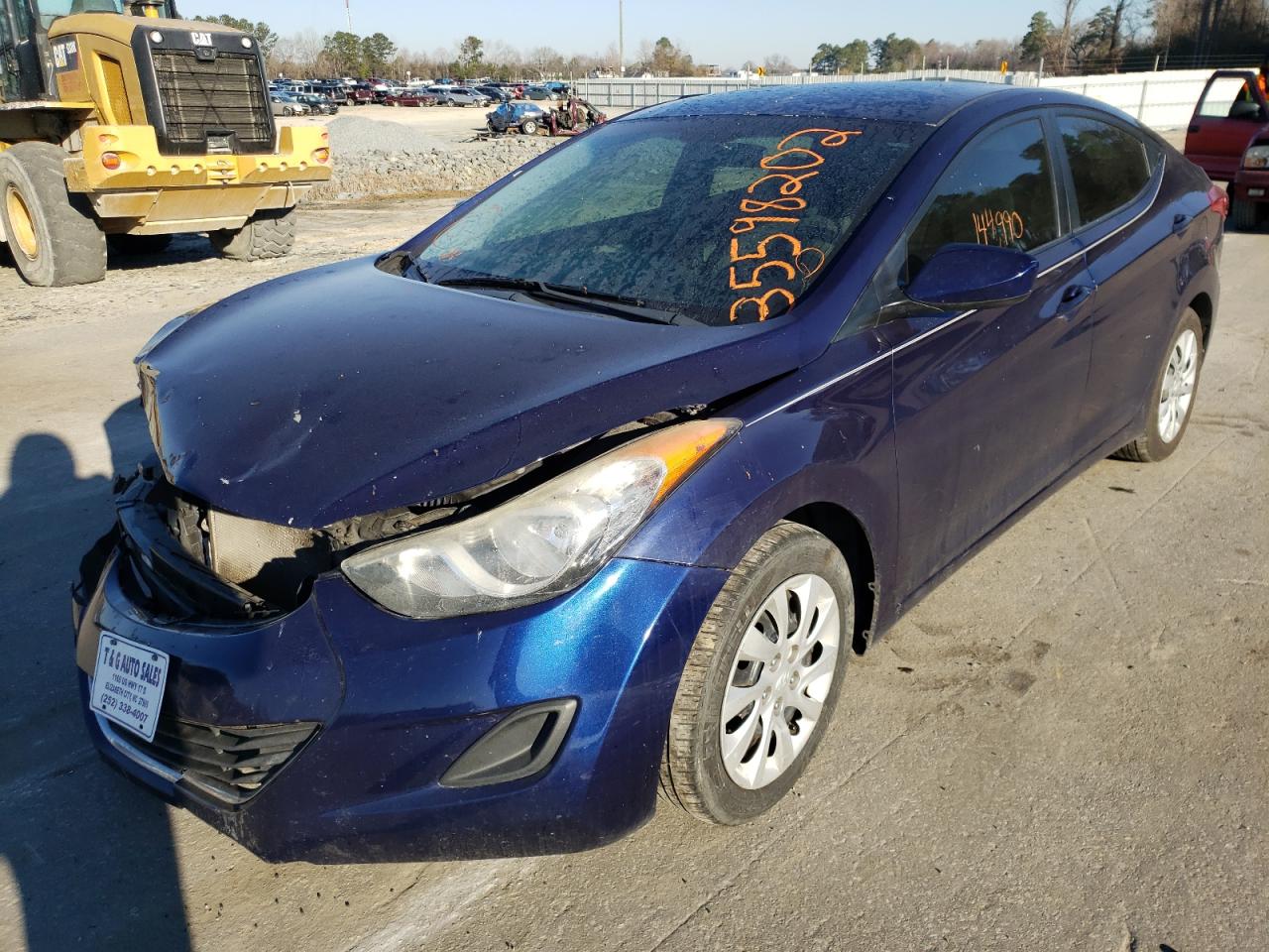 Photo 2 from auction – 2011 HYUNDAI ELANTRA GL with VIN 5NPDH4AEXBH045643