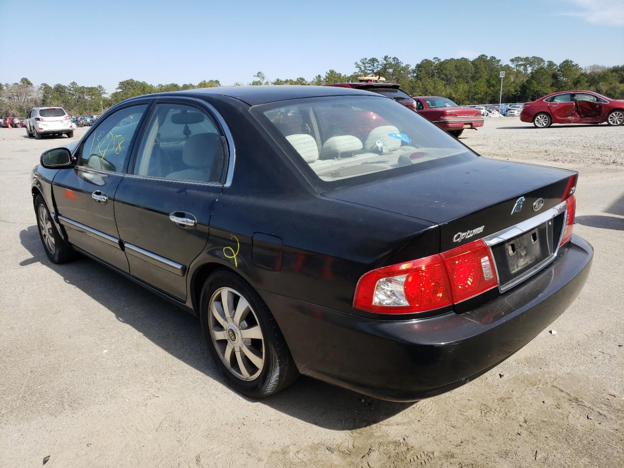 Photo 3 from auction – 2006 KIA OPTIMA LX with VIN KNAGD128865456557