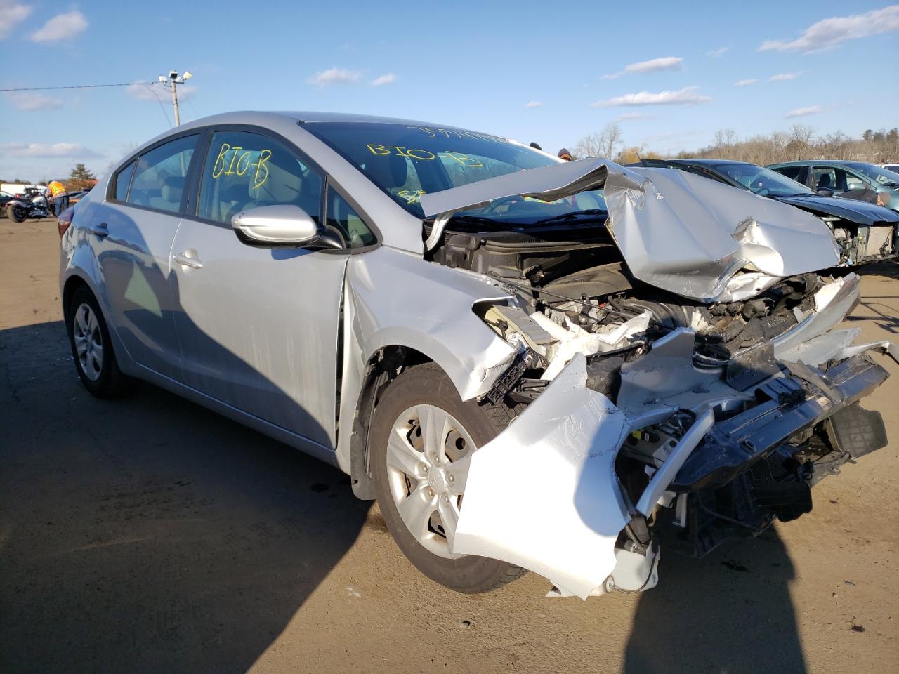 KIA FORTE LX 2015 with VIN KNAFK4A60F5418498 - Photo from auction