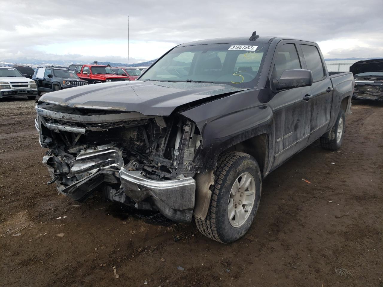Photo 2 from auction – 2015 CHEVROLET SILVERADO with VIN 3GCUKREC0FG219922