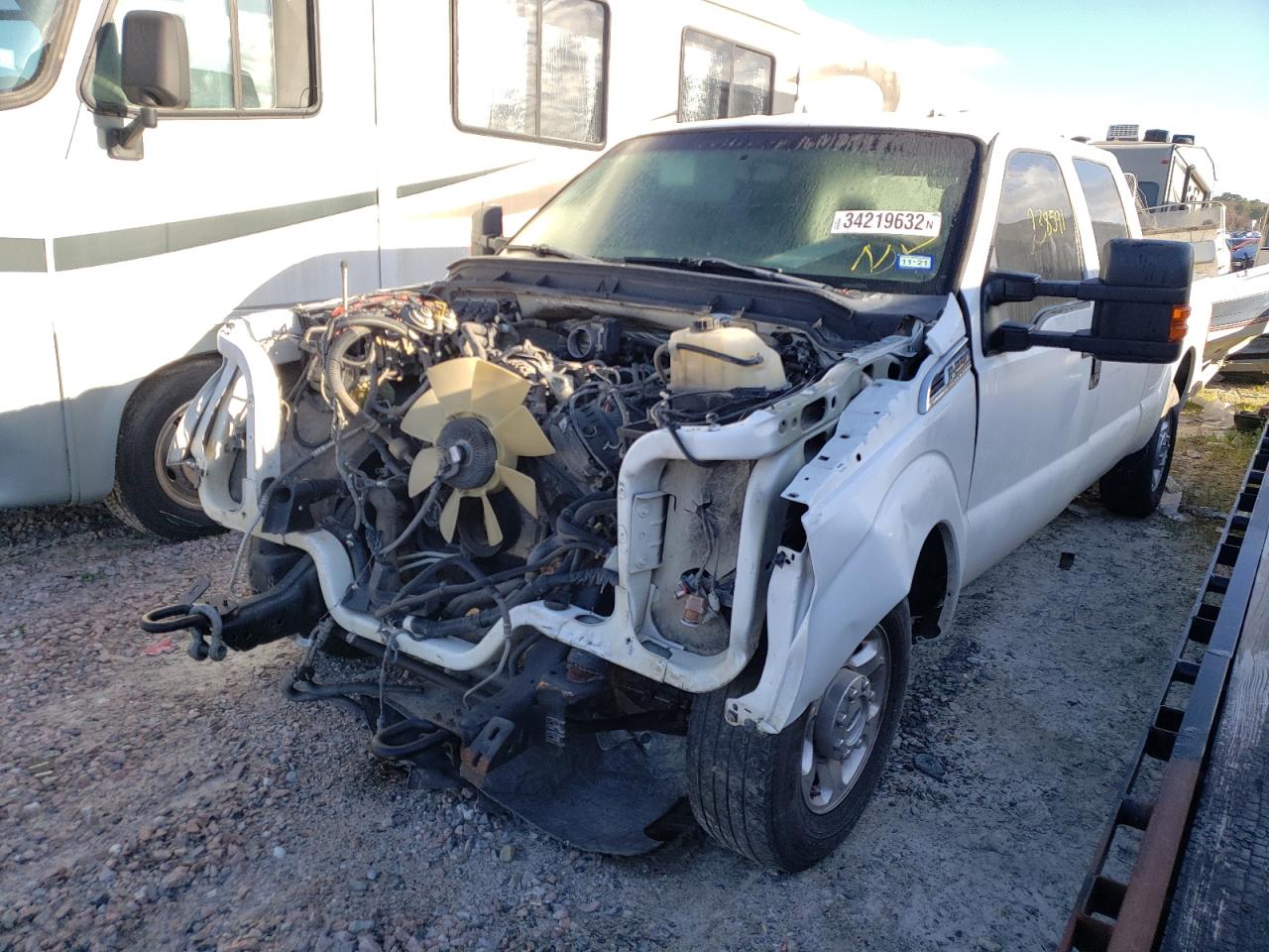 Photo 2 from auction – 2014 FORD F250 SUPER with VIN 1FT7W2A62EEA02872