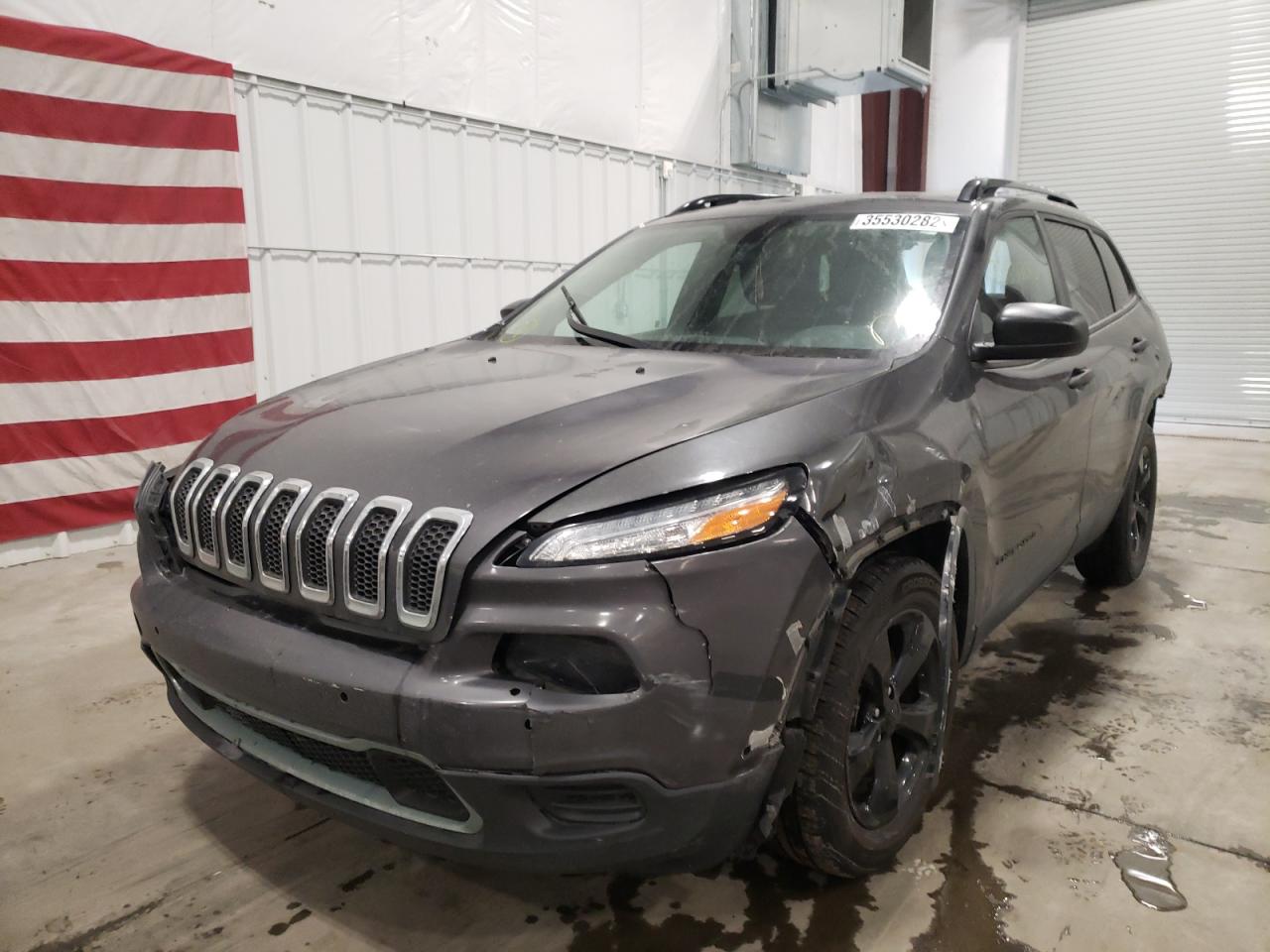 Photo 2 from auction – 2016 JEEP CHEROKEE S with VIN 1C4PJLAB5GW329667