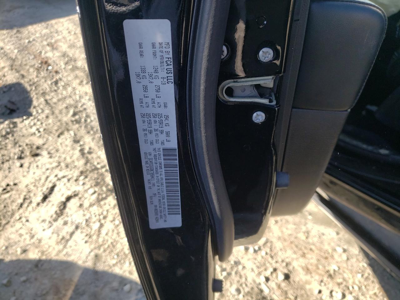 Photo 10 from auction – 2019 DODGE JOURNEY CR with VIN 3C4PDDGG9KT858411