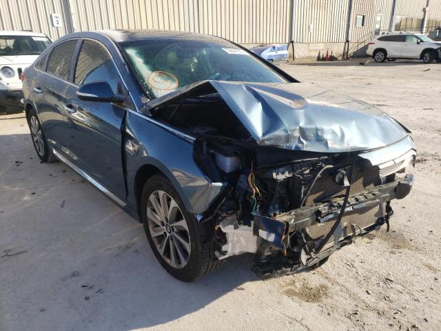 HYUNDAI SONATA SPO 2016 with VIN 5NPE34AF0GH419356 - Photo from auction