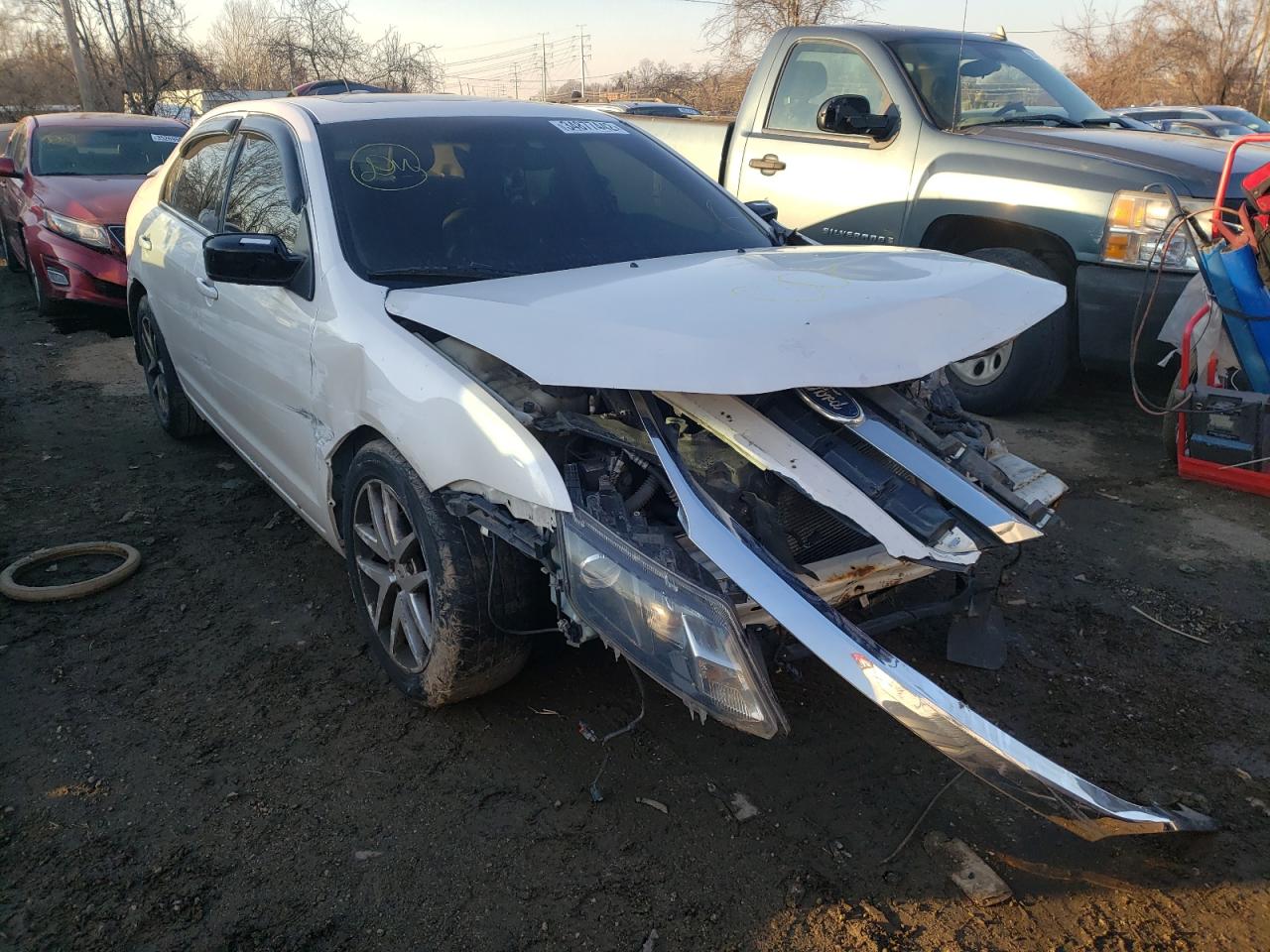 FORD FUSION SEL 2011 with VIN 3FAHP0JA4BR124769 - Photo from auction