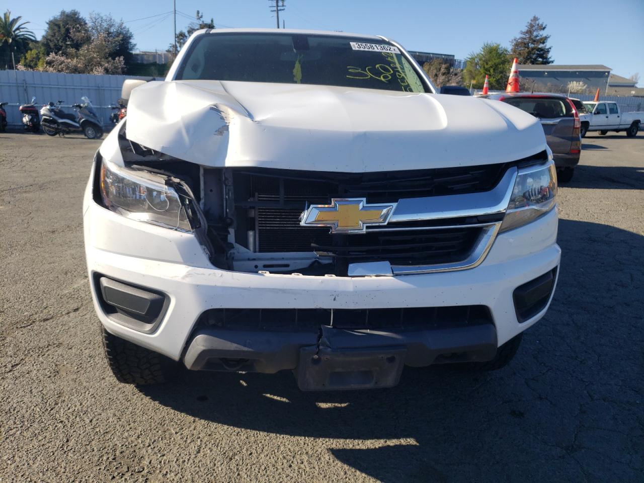 Photo 9 from auction – 2016 CHEVROLET COLORADO with VIN 1GCHTBEAXG1110047