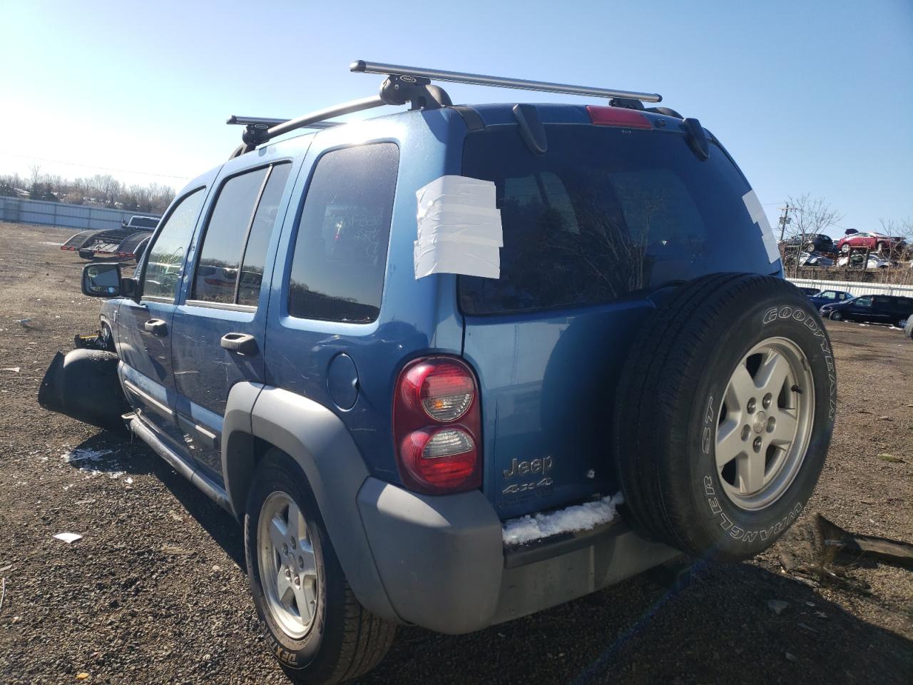 Photo 3 from auction – 2005 JEEP LIBERTY SP with VIN 1J4GL48K55W639833