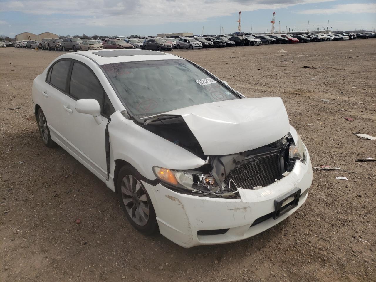 HONDA CIVIC EXL 2010 with VIN 19XFA1F98AE029466 - Photo from auction