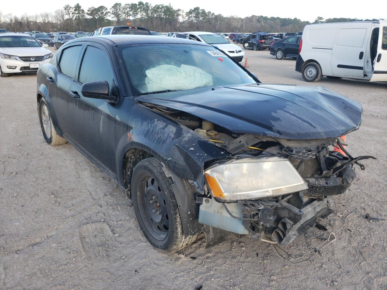 DODGE AVENGER SX 2012 with VIN 1C3CDZCB7CN126161 - Photo from auction