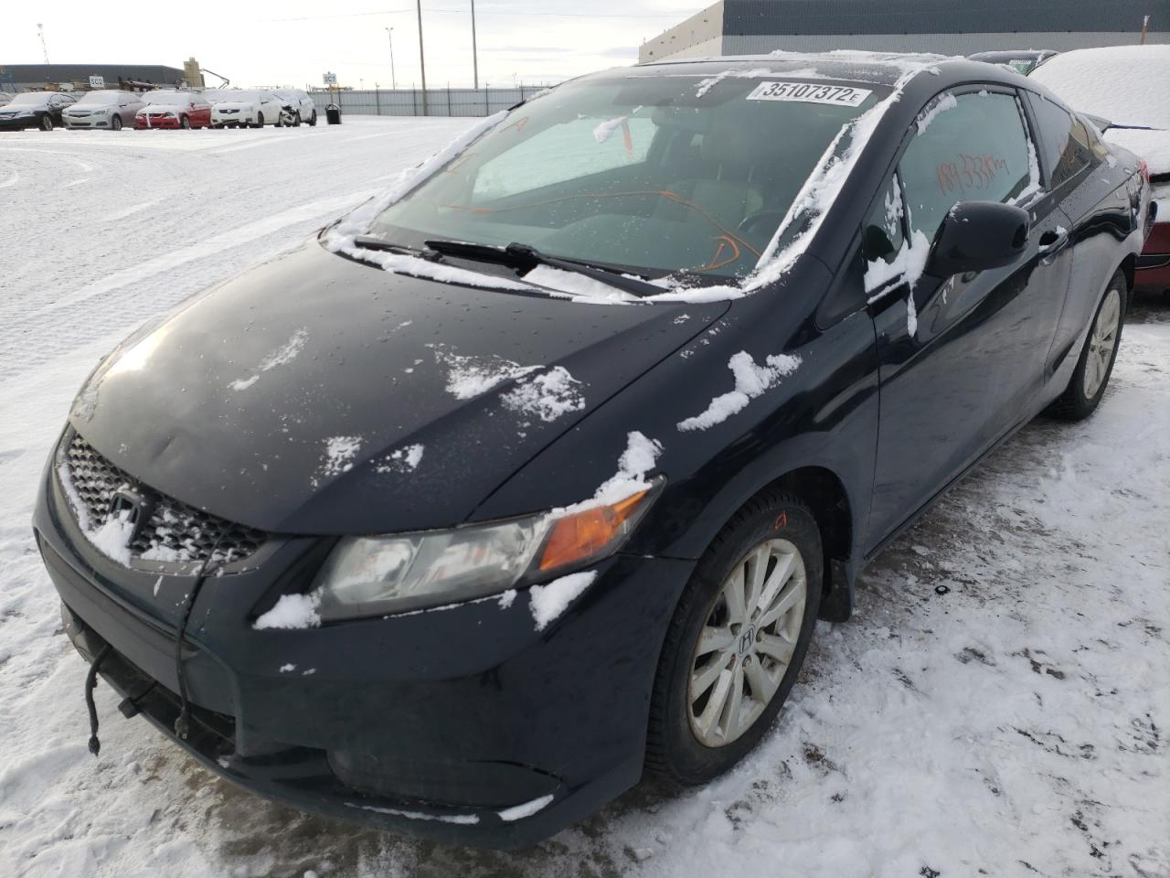 Photo 2 from auction – 2012 HONDA CIVIC EXL with VIN 2HGFG3B96CH007491