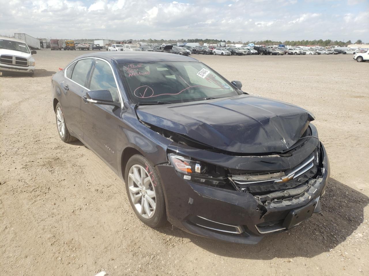 CHEVROLET IMPALA LT 2017 with VIN 2G1105S36H9141075 - Photo from auction