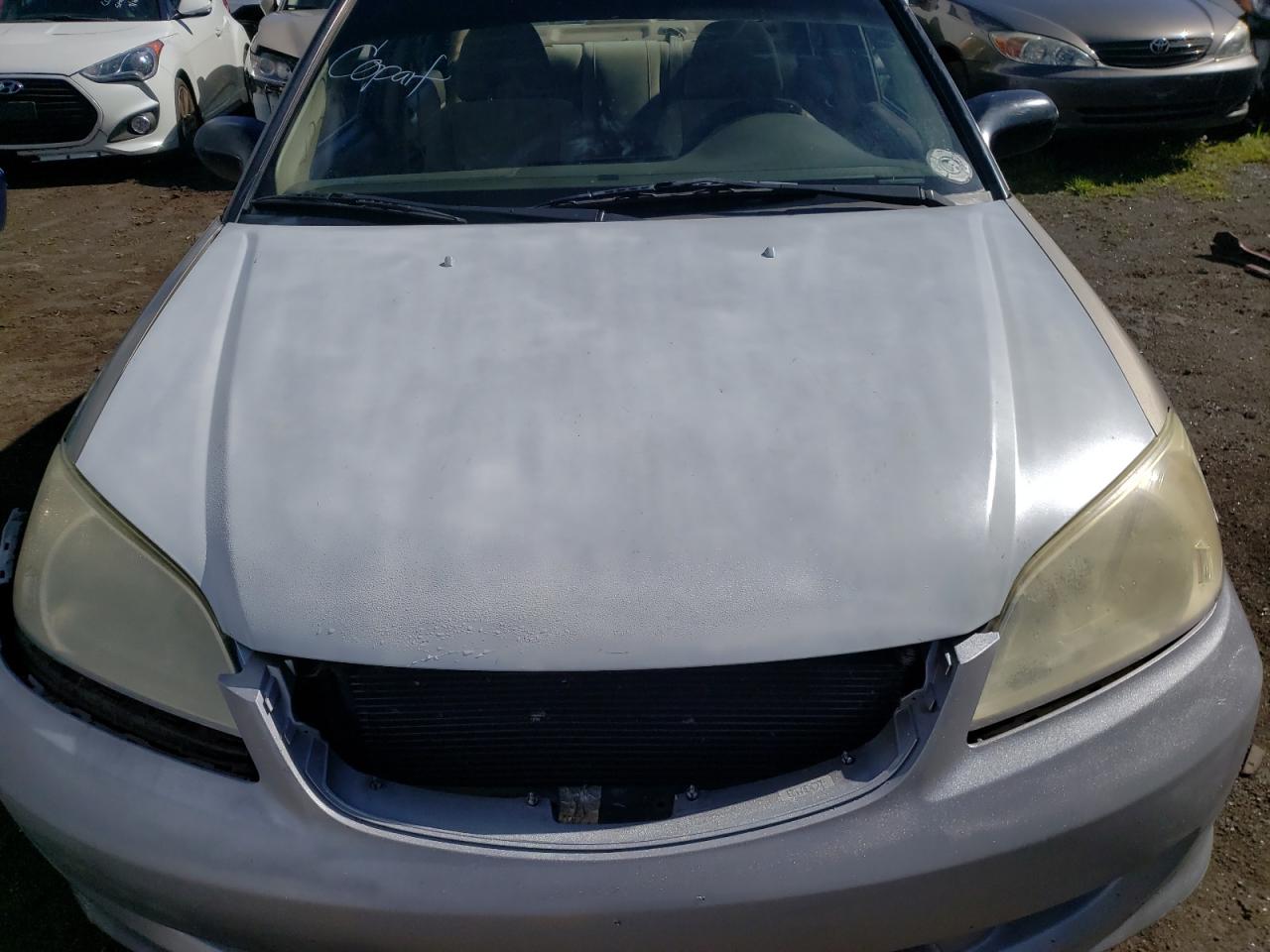 Photo 7 from auction – 2005 HONDA CIVIC LX with VIN 2HGES16545H607175