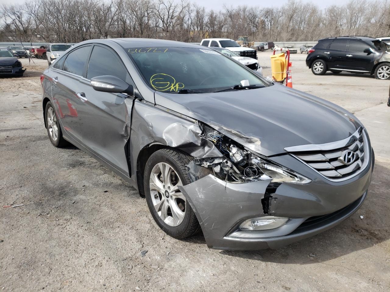 HYUNDAI SONATA SE 2013 with VIN 5NPEC4ACXDH516727 - Photo from auction