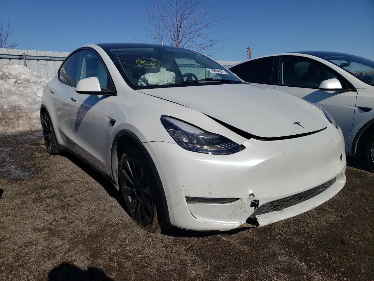 صورة رقم 1 من المزاد - 2020 TESLA MODEL Y مع VIN 5YJYGDEE3LF046230