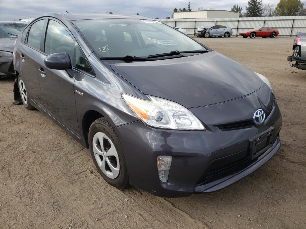 TOYOTA PRIUS 2012 with VIN JTDKN3DUXC5502336 - Photo from auction