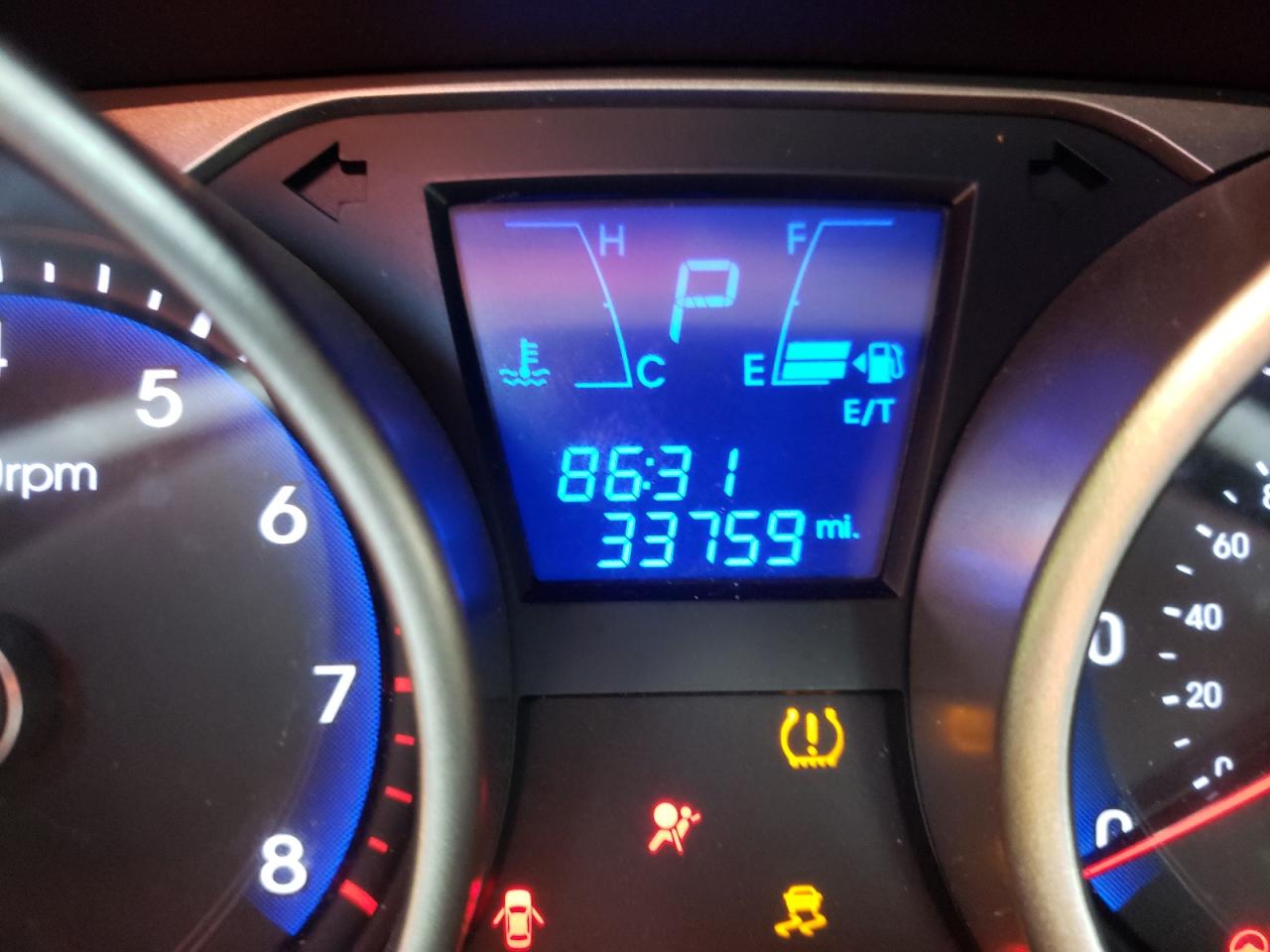 Photo 8 from auction – 2014 HYUNDAI TUCSON GLS with VIN KM8JT3AF5EU950690