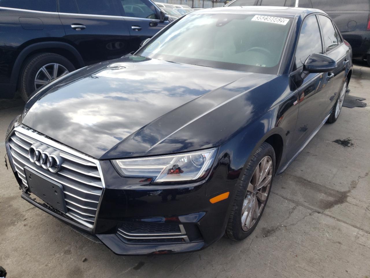 Photo 2 from auction – 2018 AUDI A4 PREMIUM with VIN WAUKMAF42JN015954
