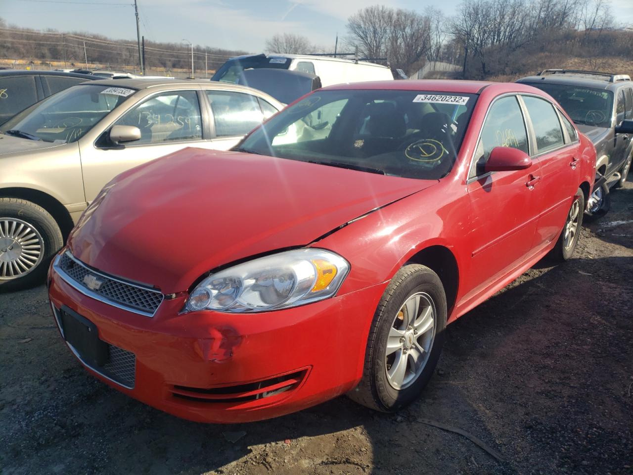 Photo 2 from auction – 2013 CHEVROLET IMPALA LS with VIN 2G1WF5E36D1151470