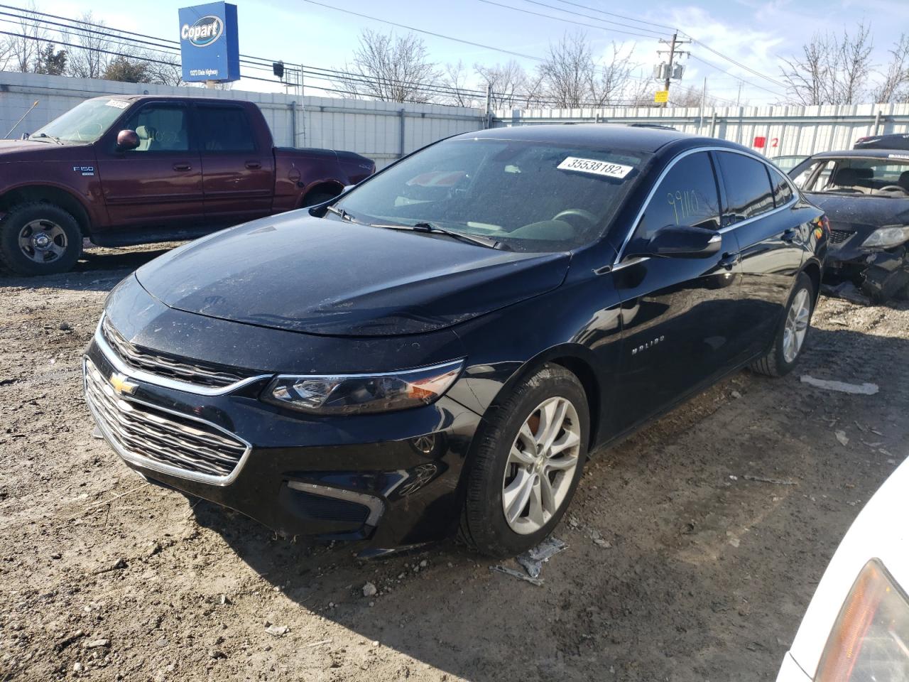 Photo 2 from auction – 2017 CHEVROLET MALIBU LT with VIN 1G1ZE5ST6HF147454