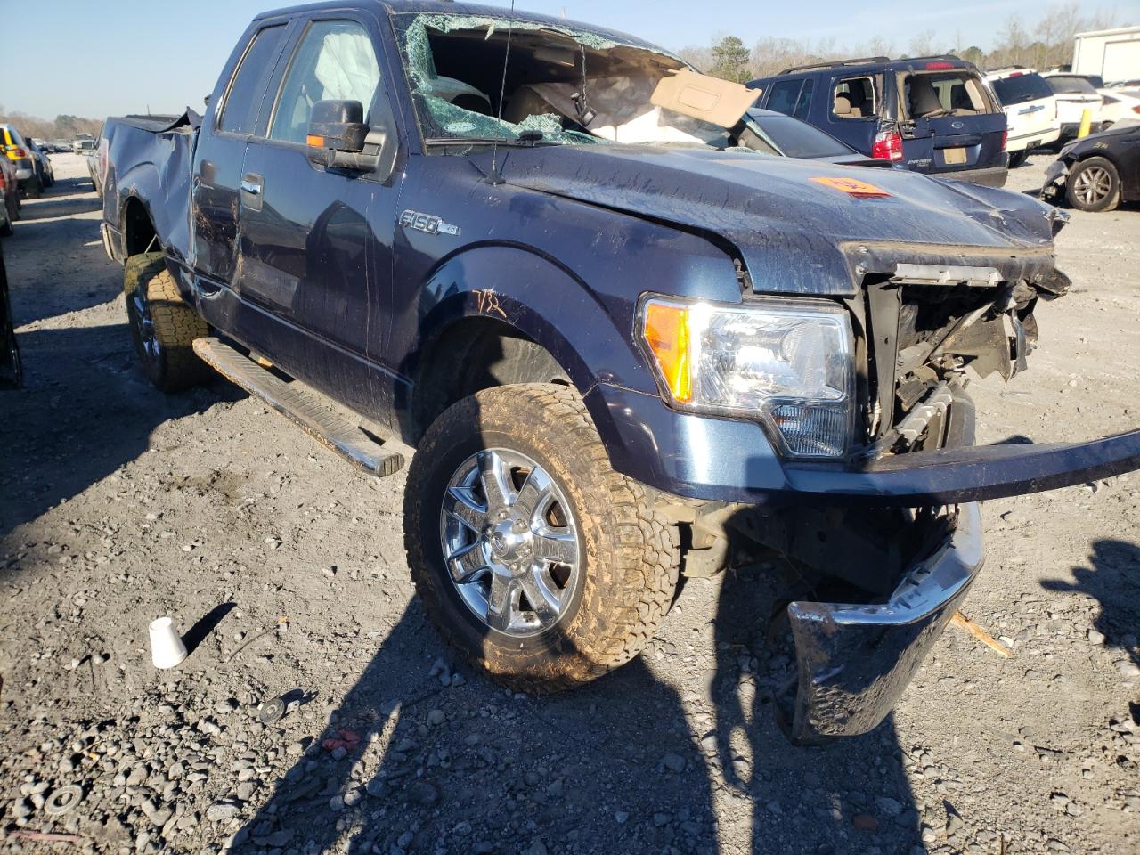FORD F150 SUPER 2013 with VIN 1FTFX1CF9DKD12484 - Photo from auction