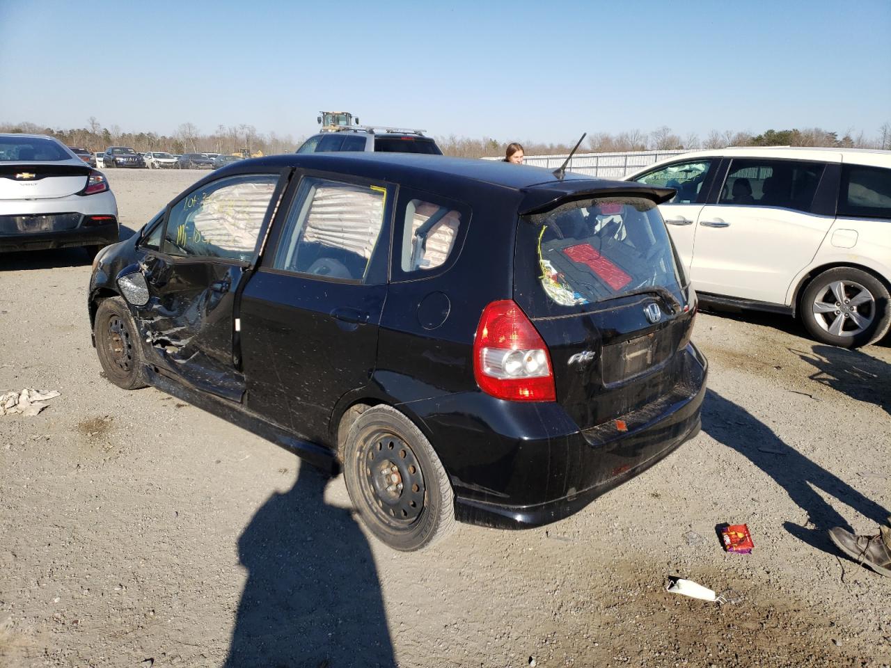 Photo 3 from auction – 2007 HONDA FIT S with VIN JHMGD38697S033119